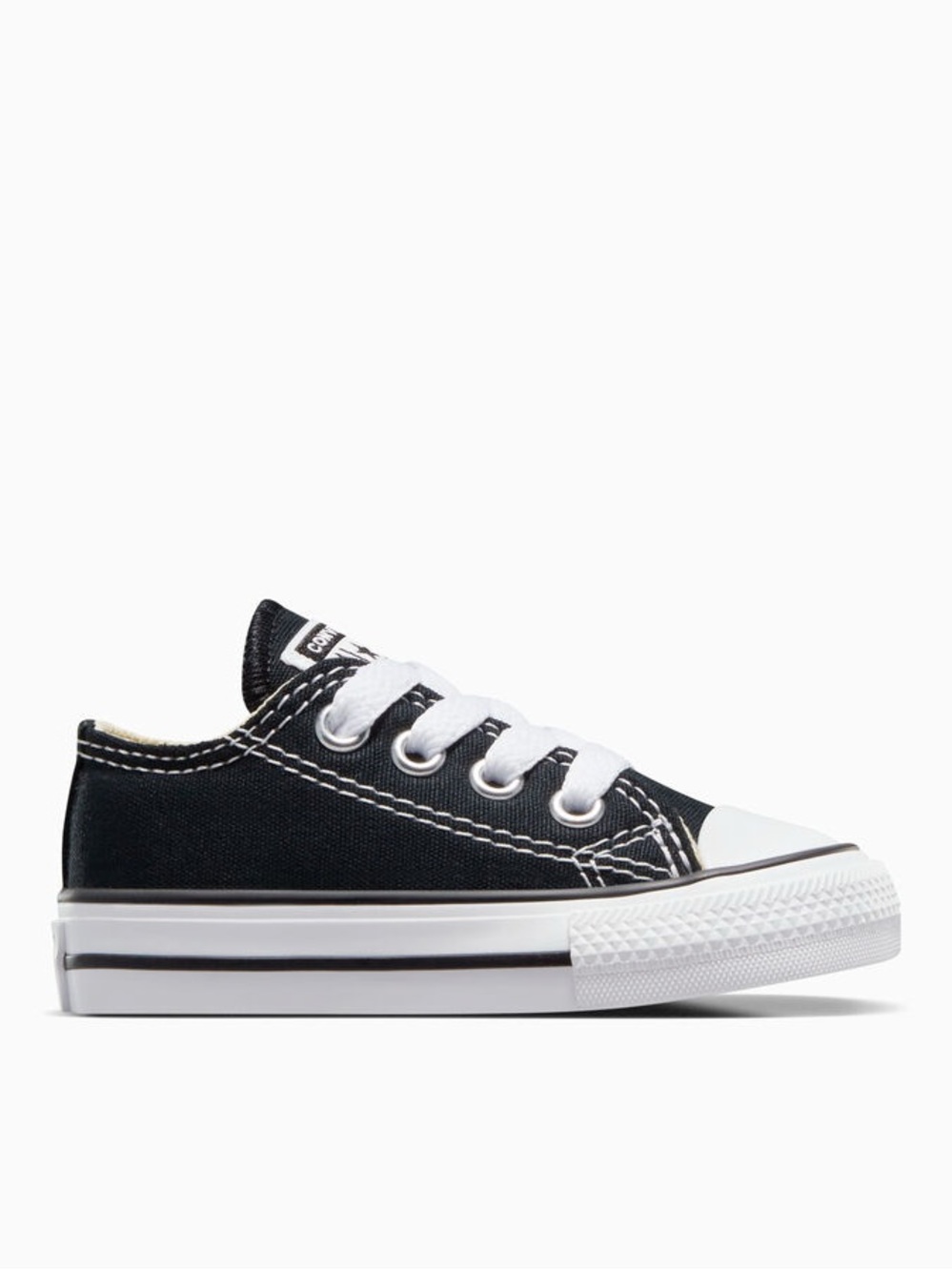 Converse Kids Low-Top Sneakers in Black and White